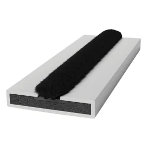 Pyroplex Intumescent Fire & Smoke Door Seal  (Brush), 25mm x 4mm x 2100mm