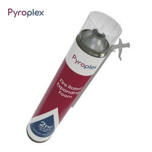 Pyroplex PU Fire Rated Expanding Pink Foam - 750ml Can